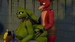 anthro big_butt breasts butt crossgender duo female machine male male/female nipples smile geometryboymejia five_nights_at_freddy's five_nights_at_freddy's_3 scottgames foxy_(fnaf) springtrap_(fnaf) animatronic canid canine fox lagomorph leporid mammal rabbit robot 16:9 3d_(artwork) 4k absurd_res digital_media_(artwork) hi_res widescreen