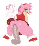 anal anal_masturbation anal_penetration anthro anus balls bodily_fluids butt clothed clothing duo female genitals looking_back male male/female masturbation penetration penis sound_effects sweat sweaty_butt text thick_thighs upskirt roly sega sonic_the_hedgehog_(series) amy_rose 2025