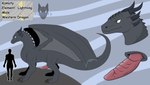 erection feral male solo tail text rauta2 european_mythology mythology dragon mythological_creature mythological_scalie scalie western_dragon 16:9 absurd_res english_text hi_res model_sheet widescreen