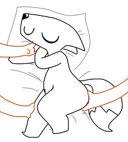 anthro bed bedding bedding_background black_nose dipstick_tail disembodied_hand eyes_closed female female_focus fingering flat_chested fur furniture group high-angle_view lying male male/female markings navel offscreen_character offscreen_male on_bed on_side petting simple_background sleep_molestation sleeping solo_focus tail tail_markings white_background white_body white_fur the_weaver boxdog_(comic) boxdog canid canine canis domestic_dog mammal digital_drawing_(artwork) digital_media_(artwork)