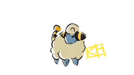 ambiguous_gender bald band_(marking) banded_neck banded_tail black_body black_fur blue_body blue_fur evolution evolution_(transformation) evolutionary_family feral forehead_gem fur fur_loss gem markings pink_body pink_fur solo tail tail_markings tail_orb transformation white_body white_fur wool_(fur) yellow_body yellow_fur slowtho nintendo pokemon ampharos bovid caprine flaaffy generation_2_pokemon mammal mareep pokemon_(species) sheep 2d_animation animated frame_by_frame signature