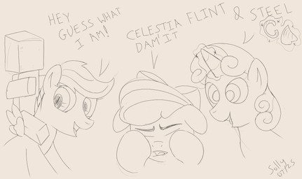 annoyed facepalm female feral flint_and_steel group head_in_arms horn levitating_object levitation magic male simple_background trio wings sollace a_minecraft_movie friendship_is_magic hasbro memespeak_(meme) microsoft minecraft mojang my_little_pony mythology xbox_game_studios apple_bloom_(mlp) chicken_jockey cutie_mark_crusaders_(mlp) scootaloo_(mlp) sweetie_belle_(mlp) earth_pony equid equine horse mammal mythological_creature mythological_equine pegasus pony unicorn zombie_(minecraft) absurd_res digital_drawing_(artwork) digital_media_(artwork) hi_res monochrome