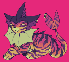 ambiguous_gender countershade_fur countershading cute_fangs fangs feral fin fur furgonomic_piercing furgonomics glistening glistening_eyes happy lying markings piercing smile smirk solo striped_markings stripes tail tail_piercing teeth jackrabbit_(artist) nintendo pokemon eeveelution generation_1_pokemon pokemon_(species) vaporeon 2025 hi_res
