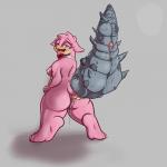 anal animal_genitalia anthro anus bodily_fluids butt duo female female/female genital_fluids genitals grey_background oral pokemorph pussy rimming sex simple_background tail thick_tail tongue vaginal_fluids alorix nintendo pokemon kari_yadon generation_1_pokemon marine pokemon_(species) shellder shellder_(slowbro) slowbro 1:1