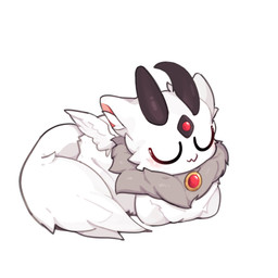 :3 ambiguous_gender big_tail black_horn brooch cheek_tuft chibi eyes_closed facial_tuft feathered_wings feathers feral fluffy fluffy_tail forehead_gem fur gem grey_body grey_fur horn inner_ear_fluff kemono loaf monotone_tail multicolored_body multicolored_ears multicolored_fur neck_tuft pink_inner_ear quadruped red_gem side_view simple_background small_wings solo tail tuft two_tone_body two_tone_ears two_tone_fur uwu white_background white_body white_ears white_fur white_inner_ear_fluff white_tail white_wings wings dali_(pixiv) dragon_village mythology berris dragon furred_dragon furred_scalie mythological_creature mythological_scalie scalie 1:1 2023 colored digital_media_(artwork) full-length_portrait hi_res portrait shaded