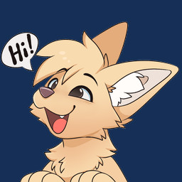 ambiguous_gender anthro black_eyebrows black_text brown_eyes brown_nose cheek_tuft cute_fangs dialogue eyebrows facial_tuft fangs fur hair inner_ear_fluff neck_tuft open_mouth open_smile paws simple_background smile solo speech_bubble tan_body tan_fur tan_hair teeth text transparent_background tuft white_inner_ear white_inner_ear_fluff feve canid canine fennec_fox fox mammal true_fox 1:1 2026 alpha_channel english_text icon reaction_image