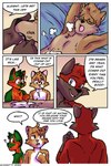 anthro bodily_fluids cum dialogue gag genital_fluids male male/male question_mark ring_gag text young young_anthro syaokitty blaze_wolf jesse_cat magma_wolf tenyo_cat canid canine canis domestic_cat felid feline felis mammal wolf 2:3 absurd_res comic english_text hi_res father_(lore) father_and_child_(lore) father_and_son_(lore) parent_(lore) parent_and_child_(lore) parent_and_son_(lore) son_(lore)