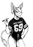 69_(number) anthro asinus black_and_white bottomwear clothing clothing_cord dithering dolphin_shorts donk_(hladilnik) donkey drawstring drawstring_bottomwear equid equine femboy hair hair_over_eye hi_res hladilnik holding_marker holding_object holding_writing_utensil hotpants male mammal marker monochrome number_on_clothing number_on_shirt number_on_topwear number_print one_eye_obstructed print_clothing print_shirt print_topwear screentone shirt shorts side_shave solo string_bow text text_on_clothing text_on_shirt text_on_topwear text_print tied_drawstring tied_string topwear writing_utensil