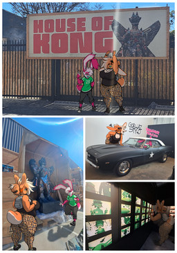 anthro big_breasts big_butt border bottomwear breasts butt car cleavage clothed clothing curvy_figure day duo eyewear female fingers footwear fur furgonomics green_eyes green_sclera green_tongue hair huge_breasts leaning leaning_forward leggings legwear male multicolored_body multicolored_fur multicolored_hair orange_body orange_fur orange_hair outside overweight overweight_anthro overweight_female pants pink_body pink_fur real scut_tail shirt shoes short_tail sunglasses t-shirt tail teeth thick_thighs tongue topwear two_tone_body two_tone_fur two_tone_hair two_tone_tail vehicle voluptuous white_body white_border white_fur white_hair wide_hips yellow_eyes mr.pink gorillaz dulce_(mr.pink) pwink_(mr.pink) lagomorph leporid mammal rabbit comic draw_over hi_res