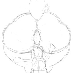 anthro big_butt butt duo facesitting female female_on_bottom looking_at_another looking_back looking_down looking_down_at_another male male/female male_facesitting_female male_on_top on_bottom on_top pinned simple_background sitting sitting_on_another smothering white_background jigglyjuggle jiggly_juggle_(oc) yac_(jigglyjuggle) 1:1 monochrome sketch