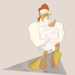 anthro duo hands_behind_back male male/male sex unknown_artist darkwing_duck disney ducktales ducktales_(2017) drake_mallard launchpad_mcquack anatid anseriform avian bird duck