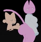 anal anal_penetration anthro anthro_on_anthro big_breasts big_butt black_background bottomless bottomless_anthro bottomless_female breasts butt clothed clothing duo erection featureless_hands female female_anthro floating floating_hands frown fur genitals glans humanoid_genitalia humanoid_penis imminent_anal larger_female long_sleeve_sweater long_sleeves looking_at_another looking_back looking_back_at_another male male/female male_anthro open_mouth open_smile penetration penis pink_body pink_butt pink_ears pink_fur pink_tail shallow_penetration side_view simple_background size_difference small_but_hung smaller_male smile standing sweater sweater_only tail tan_body tan_ears tan_glans tan_penis thick_thighs topwear topwear_only white_clothing white_eyes white_sweater white_topwear wide_hipped_anthro wide_hips bunsandnoble bepto_(bunsandnoble) pepto_(bunsandnoble) domestic_cat felid feline felis mammal 2025 3d_(artwork) digital_media_(artwork)