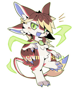 3_claws 3_fingers 3_toes ambiguous_anthro ambiguous_gender anthro biped blue_claws blue_tail_tip brown_body chibi claws countershade_accent crotch_tuft digitigrade dipstick_tail emanata featureless_crotch feet finger_claws fingers green_eyes head_tuft jewelry looking_at_viewer markings necklace necklace_only nude nude_ambiguous nude_anthro on_one_leg open_mouth pupils red_body simple_background slit_pupils solo standing tail tail_markings tan_body teeth toes tuft white_background winged_arms wings theresnobody827 avali avian 2026 digital_drawing_(artwork) digital_media_(artwork) full-length_portrait hi_res portrait shaded watermark