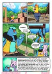 breasts clothed clothing comic construction darren_(goopyarts) dialogue dragon english_text female generation_2_pokemon generation_5_pokemon generation_6_pokemon goodra goopyarts hi_res male mythological_creature mythological_scalie mythology nintendo pokemon pokemon_(species) profanity rose_(goopyarts) scalie seismitoad text thick_thighs timburr typhlosion wide_hips
