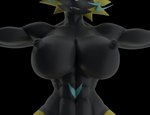 biceps big_breasts big_nipples black_body black_nipples breasts female fur multicolored_body multicolored_fur muscular muscular_female nipples nude smile solo wide_hips jigjig nintendo pokemon warfare_machine warfare_zeraora generation_7_pokemon legendary_pokemon pokemon_(species) zeraora 3d_(artwork) blender_(artwork) digital_media_(artwork) hi_res