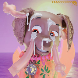animal_genitalia animal_penis bodily_fluids canine_genitalia canine_penis cum cum_on_face ejaculation feral genital_fluids genitals knot knotted_penis male penis penis_on_head solo young young_feral unknowndata paw_patrol atlas_(unknowndata) canid canine canis domestic_dog mammal 3d_(artwork) digital_media_(artwork) hi_res