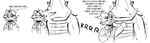 ambiguous_gender anthro black_line_art bodily_fluids cheek_tuft clothed clothing dialogue dress_shirt duo emanata eyebrows facial_tuft fingers flash_emanata flirting floppy_ears for_a_head frown hand_on_chest jacket male male/ambiguous mitten_hands mouth_closed muscular muscular_ambiguous muscular_humanoid narrowed_eyes open_clothing open_frown open_jacket open_mouth open_topwear sad shirt simple_background snout surprise sweat sweatdrop talking_to_another text topwear tuft white_background winterfrost_(artist) konami silent_hill james_sunderland_(silent_hill) pyramid_head_(silent_hill) winterfrost_(winterfrost) animal_humanoid canid canid_humanoid canine canine_humanoid canis domestic_dog humanoid mammal mammal_humanoid object_head 2024 aliasing black_and_white digital_media_(artwork) english_text monochrome sketch