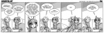 anthro comic conditional_dnp dialogue domestic_cat duo embarrassed english_text eurasian_red_squirrel felid feline felis female fur furniture greyscale hair jollyjack kat_vance looking_at_viewer mammal monochrome rodent scarlet_(sequential_art) sciurid sequential_art sofa tail text tree_squirrel