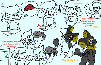 after_transformation anthro balls butt clothing genitals goo_transformation male nude nude_anthro nude_male solo tail text transformation wide_hips moxxiecd nintendo pokemon eeveelution generation_1_pokemon pokemon_(species) vaporeon english_text hi_res