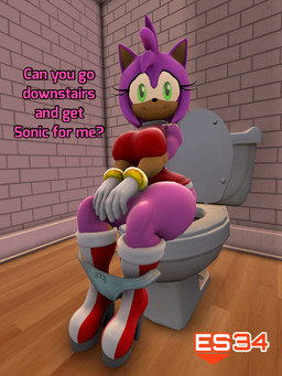bathroom boots clothed clothing dress female footwear fur gloves handwear looking_at_viewer panties panties_down partially_clothed pink_body pink_fur quills_(anatomy) red_boots red_clothing red_dress red_footwear shoes sitting smile smiling_at_viewer solo text thick_thighs toilet toilet_use underwear underwear_down white_clothing white_panties white_underwear exteriorspace34 kabalmystic_(modeler) sega sonic_the_hedgehog_(series) amy_rose eulipotyphlan hedgehog mammal 3:4 3d_(artwork) digital_media_(artwork) english_text hi_res source_filmmaker_(artwork) watermark
