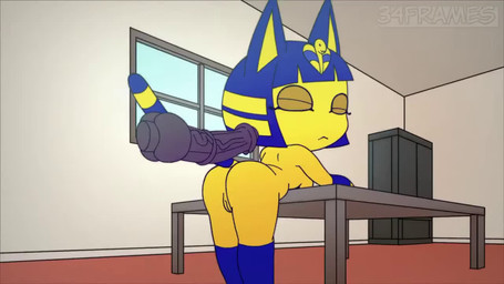 3_toes abdominal_bulge ahegao anal anal_fluids anal_knot_fucking anal_knotting anal_penetration anal_tugging animal_genitalia animal_penis anthro anthro_penetrated anus audible_ejaculation balls barefoot bent_over big_penis bodily_fluids bouncing_balls bouncing_breasts breasts clitoris cum cum_from_ass cum_in_ass cum_inflation cum_inside disembodied_penis duo ejaculation equine_genitalia equine_penis erection feet female female_focus female_penetrated fucked_silly furniture gaping gaping_anus genital_fluids genitals hands-free heart_eyes heart_pupils heart_symbol hybrid_genitalia hybrid_penis inflation inside knot knot_fucking knotted_equine_penis knotted_penis knotting large_penetration leaking_cum looking_pleasured lying male male/female male_penetrating male_penetrating_female medial_ring multiple_orgasms nude on_side on_table orgasm penetration penile penile_penetration penis penis_in_ass pull_out raised_leg sex short_stack simultaneous_orgasms soles solo_focus table tail toes tongue tongue_out vein veiny_penis vulva 34frames animal_crossing nintendo ankha_(animal_crossing) domestic_cat felid feline felis mammal 16:9 2d_animation animated frame_by_frame long_playtime sound webm widescreen