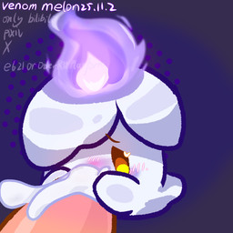blush bodily_fluids cum cum_in_mouth cum_inside duo female female_penetrated feral fire genital_fluids genitals heart_symbol male male/female male_penetrating male_penetrating_female not_furry oral oral_penetration penetration penis penis_in_mouth sex simple_background yellow_eyes venom_melon nintendo pokemon generation_5_pokemon litwick pokemon_(species) 1:1 digital_media_(artwork) hi_res
