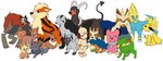 2011 aliasing ambiguous_gender arcanine black_body black_fur black_nose blep blue_body blue_eyes blue_fur brown_body brown_eyes brown_fur claws digital_drawing_(artwork) digital_media_(artwork) digitigrade eevee eeveelution electrike feral flat_colors fur generation_1_pokemon generation_2_pokemon generation_3_pokemon generation_5_pokemon green_body green_fur grey_body grey_fur grey_horn group herdier holding_tail horn houndoom houndour jolteon large_group lillipup manectric mightyena nintendo orange_body orange_fur pink_body pink_fur pink_nose pink_tongue pokemon pokemon_(species) poochyena red_claws red_eyes red_nose sebdoggo sitting smeargle snout snubbull spade_tail standing stoutland tail tan_body tan_fur tongue tongue_out vulpix white_claws yellow_body yellow_fur yellow_sclera zoroark zorua