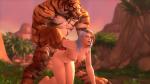 16:9 3d_(artwork) 3d_animation animated anthro anthro_penetrating anthro_penetrating_human arm_grab big_dom_small_sub biped blizzard_entertainment bouncing_breasts breasts digital_media_(artwork) dominant duo felid female female_on_anthro female_penetrated from_behind_position hair human human_on_anthro human_penetrated interspecies jaina_proudmoore larger_anthro larger_male male male/female male_on_human male_penetrating male_penetrating_female mammal muscular muscular_anthro muscular_male nude pantherine penetration rexx_(artist) saberon sex short_playtime size_difference smaller_female smaller_human smaller_penetrated tiger warcraft white_hair widescreen