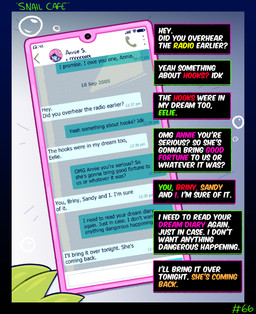 anthro cellphone duo electronics female phone texting texting_ui underwater water somescrub nickelodeon spongebob_squarepants annie_soapsuds eelie_applebottom anglerfish aquatic eel fish absurd_res hi_res