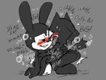 ahegao anal anal_penetration anthro anthro_on_anthro anthro_on_bottom anthro_on_top anthro_penetrated anthro_penetrating anthro_penetrating_anthro black_body black_fur blush blush_lines bodily_fluids cum cum_in_ass cum_inside duo ejaculation embarrassed from_front_position fucked_silly fur genital_fluids heart_symbol interspecies looking_pleasured male male/male male_penetrated male_penetrating male_penetrating_male mastery_position moan penetration penile penile_penetration penis_in_ass profanity rough_sex sex sharp_teeth slap_(sound_effect) smile smirk squish steaming sweat sweatdrop teeth text thrust_lines thrusting too_big thegreatrouge disney felix_the_cat_(series) felix_the_cat oswald_the_lucky_rabbit domestic_cat felid feline felis humanoid lagomorph leporid mammal rabbit 4:3 english_text