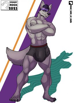 anthro balls biceps big_penis bulge college detailed_bulge genital_outline genitals gym jock male mature_male muscular muscular_male nipples pecs penis penis_outline school solo shawd diesel_broddi canid canine canis mammal murid murine rat rodent wolf 2023 hi_res