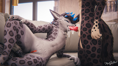 andromorph andromorph/male animal_genitalia animal_penis anthro balls bodily_fluids canine_genitalia canine_penis cum cum_drip cum_in_mouth cum_inside cum_on_face cum_on_penis dripping duo ejaculation erection fur genital_fluids genitals hair intersex intersex/male knot knotted_penis male male_penetrating markings nude open_mouth oral oral_penetration orgasm penetration penile penis sex spots tail vulva mrgaleo felid leopard mammal pantherine rexouium snow_leopard 3d_(artwork) blender_(artwork) blender_cycles_(artwork) digital_media_(artwork) hi_res