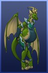 anthro armor belly big_belly clothing female holding_butt pigeon_toed pregnant solo strained tabard tail bastiel blizzard_entertainment european_mythology mythology warcraft dracthyr dragon mythological_creature mythological_scalie scalie western_dragon 2022 absurd_res hi_res