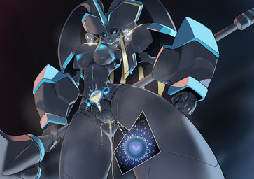 blush bodily_fluids breasts cum cum_in_uterus cum_in_vagina cum_inside fallopian_tubes female genital_fluids genitals heart_symbol impregnation internal leaking_cum looking_pleasured low-angle_view machine melee_weapon nipples non-mammal_nipples not_furry ovaries ovum ovum_with_heart polearm pose simple_background solo spear sperm_cell text unusual_ovum uterus vaginal_canal vulva weapon worm's-eye_view pochincoff darling_in_the_franxx studio_trigger strelizia humanoid robot robot_humanoid japanese_text pinup