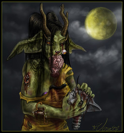 anthro black_border blood bloodshot_eyes bodily_fluids bone border brain cloud death decapitation exposed_brain female female_pred glamfur gore grotesque_death group horror_(theme) moon organs severed_body_part severed_head solo_focus vore vera_(artist) antelope arthropod bovid gazelle insect larva maggot mammal undead zombie 2007