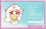 anthro female head_only horn prostitution rotating solo tablet_computer cocaine_(artist) conditional_dnp mythology princess_coke equid equine mammal mythological_creature mythological_equine unicorn zebra animated hi_res