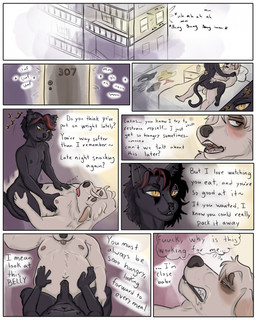 anal anal_penetration anthro bashful big_butt blush bodily_fluids butt clenched_teeth degradation dialogue drooling duo fat_shaming feederism femboy first_person_view genitals inner_monologue kink_discovery looking_pleasured male male/male moan moob_grab moobs obese obese_male onomatopoeia open_mouth overweight overweight_male penetration penis saliva sex simple_background sound_effects teasing teeth text thinking tongue tongue_out rowan_bou beau_(rowan_bou) lukas_(rowan_bou) canid canine canis domestic_cat domestic_dog felid feline felis great_pyrenees livestock_guardian_dog mammal molosser mountain_dog pastoral_dog comic english_text hi_res