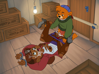 age_difference anthro anvil_position bodily_fluids breasts cuff_(restraint) cum cum_in_vagina cum_inside cum_on_face duo erection female female_penetrated forced from_front_position genital_fluids genitals handcuffs legs_up looking_down looking_up lying male male/female male_penetrating male_penetrating_female metal_cuffs missionary_position nipples older_female older_penetrated on_back penetration penile penile_penetration penis penis_in_vagina rape restraints sex shackles spread_legs spreading table_lotus_position vaginal vaginal_penetration young young_anthro young_male younger_male unknown_artist disney talespin kit_cloudkicker rebecca_cunningham bear mammal hi_res source_request