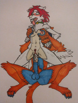 anthro anthro_on_anthro anthro_penetrated anthro_penetrating anthro_penetrating_anthro balls blush bodily_fluids breast_squeeze breast_squish breasts collar collar_only duo erection female female_penetrated fur genital_fluids genitals hair hybrid_genitalia hybrid_penis male male/female male_penetrating male_penetrating_female medial_ring medial_ringed_hybrid_penis multicolored_body multicolored_fur nipples nude on_bottom on_top open_mouth penetration penile penile_penetration penis penis_in_vagina reverse_cowgirl_position sex squeezing squish tail tongue tongue_out two_tone_body two_tone_fur vaginal vaginal_fluids vaginal_fluids_on_penis vaginal_penetration vulva white_body white_fur spacewhaleworship barkee canid canine canis domestic_dog mammal absurd_res hi_res