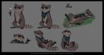 anthro balls bodily_fluids cum cumshot ejaculation erection genital_fluids genitals lying male masturbation on_back orgasm penile penile_masturbation penis simple_background solo tapering_penis letodoesart rico_(letodoesart) mammal procyonid raccoon flat_colors model_sheet