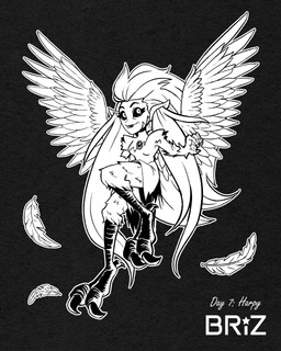 3_toes 4_toes 5_fingers anisodactyl arm_out bent_legs big_eyes big_feet big_hair biped black_sclera chest_crystal claws clothed clothing count day_count digitigrade dress elderly feathered_wings feathers feet female fingers flying fur gesture grey_background hair hand_gesture humanoid_pointy_ears lips long_hair looking_aside loose_feather outline pointy_ears pose raised_leg scales simple_background solo spread_wings straight_hair text textured_background toes torn_clothing white_outline wings wrinkles briz_zer0 disney european_mythology greek_mythology mythology the_owl_house eda_clawthorne animal_humanoid avian avian_humanoid harpy harpy_humanoid humanoid hybrid mythological_avian mythological_creature owl_beast_(the_owl_house) witch_(the_owl_house) 2025 4:5 digital_drawing_(artwork) digital_media_(artwork) english_text full-length_portrait hi_res line_art monochrome portrait signature