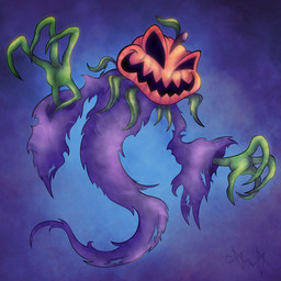 eyeless food for_a_head fruit green_body green_skin not_furry orange_body orange_skin plant pumpkin pumpkin_head solo gagaman92 clayfighter interplay ickybod_clay elemental_creature flora_fauna food_creature ghost living_fruit monster object_head spirit 1:1 hi_res