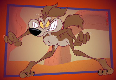 3_toes 4_fingers abstract_background anthro arched_back arm_tuft ass_up athletic athletic_anthro athletic_male belly bent_down bent_over biped black_eyes black_nose black_toe_claws brown_body brown_fur canyon casual_nudity chest_tuft claws clenched_teeth curling_tail curvy_figure desert devious devious_grin ears_down elbow_tuft eyebrows feet fingers fluffy fluffy_hair fur hair head_tuft humanoid_feet knee_tuft leg_tuft lines_drawn male mischievous mischievous_smile multicolored_body multicolored_fur nude open_mouth open_smile outside paws pecs pivoted_ears plantigrade pose raised_heel raised_tail sand sharp_teeth skinny smile solo standing standing_on_toes tail tan_belly tan_body tan_eyebrows tan_fur teeth tiptoes toe_claws toes toothy_grin tuft two_tone_body two_tone_fur wide_hips yellow_sclera gavanzude looney_tunes warner_brothers wile_e._coyote canid canine canis coyote mammal 2025 alternate_version_at_paywall colored digital_drawing_(artwork) digital_media_(artwork) flat_colors hi_res pinup signature