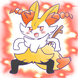ambiguous_anthro ambiguous_gender anthro biped blush blush_stickers dipstick_tail front_view looking_at_viewer markings no_pupils object_in_tail open_:3 open_mouth open_smile simple_background smile snout solo standing stick stick_in_tail tail tail_markings wide_stance annyui0611 nintendo pokemon braixen canid generation_6_pokemon mammal pokemon_(species) 1:1 2024 digital_drawing_(artwork) digital_media_(artwork) full-length_portrait hi_res japanese_description portrait translated_description