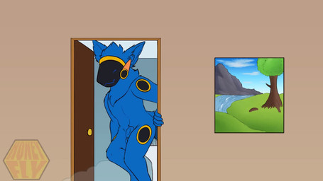 after_shower animal_genitalia anthro balls bed big_balls big_penis blep blue_body blue_fur bodily_fluids clothing cock_vore cum cum_on_bed cum_on_wall duo ejaculation endosoma erection foreskin fully_inside fully_sheathed fur furniture genital_fluids genitals hair head_first human_prey humanoid_genitalia interspecies kissing knot looking_at_viewer machine male male/male nude open_mouth partially_inside penile penis revealing_penis safe_vore sheath size_difference smile struggling struggling_prey tail tail_mouth teeth text tongue tongue_out undressing unusual_anatomy unusual_tail unwilling_prey vore honeyfly yeno human mammal protogen 16:9 animated long_playtime meme no_sound video widescreen