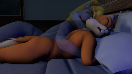 anthro bed big_breasts breasts butt cuddling curvy_figure duo female fluffy fluffy_tail furniture male male/female nude side_boob sleeping tail thick_thighs translucent translucent_body wide_hips daemont92 conker's_bad_fur_day rareware berri conker chipmunk ghost ground_squirrel mammal rodent sciurid spirit tree_squirrel 16:9 3d_(artwork) digital_media_(artwork) hi_res source_filmmaker_(artwork) widescreen