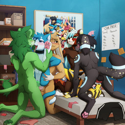 anal anal_penetration andromorph andromorph/male andromorph_penetrated anthro anthro_on_anthro anthro_penetrated anthro_penetrating anthro_penetrating_anthro bodily_fluids colored_cum cum cum_in_ass cum_in_vagina cum_inside digitigrade double_penetration face_fucking fellatio french_kissing from_front_position genital_fluids green_cum group group_sex intersex intersex/male intersex_penetrated irrumatio kissing kneeling legs_up licking_tongue lying male male_on_anthro male_penetrating male_penetrating_andromorph male_penetrating_intersex missionary_position on_back oral oral_penetration pawpads penetration penile penile_penetration penis_in_ass penis_in_mouth penis_in_vagina sex smile spitroast tally_marks text threesome unusual_bodily_fluids unusual_cum unusual_genital_fluids vaginal vaginal_penetration western_tally_marks darkmirage steel_cat nintendo pokemon fan_character nox_lumina quetzalli_(darkmirage) steel_cat_(character) vexx_(bobcann) ailurid assimilative_feline eeveelution generation_2_pokemon lagomorph mammal pokemon_(species) red_panda umbreon 1:1 english_text hi_res