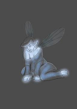 barefoot clothing feet female oversized_clothing scared shrinking sitting size_transformation surprised transformation tfancred fairy absurd_res hi_res