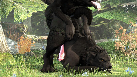 anal anal_penetration animal_genitalia animal_penis anthro balls big_balls big_butt big_penis butt canine_genitalia canine_penis duo erection from_behind_position genitals huge_penis knot male male/male male_on_anthro male_penetrated male_penetrating male_penetrating_male outside penetration penile penile_penetration penis penis_in_ass sex rayhuma microsoft mythology the_elder_scrolls skyrim_werewolf canid canine mammal mythological_canine mythological_creature werecanid werecanine werecreature werewolf 16:9 3d_(artwork) digital_media_(artwork) source_filmmaker_(artwork) widescreen