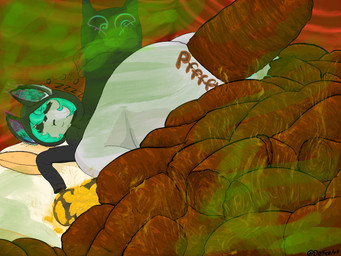 anthro balls bed big_balls big_butt big_penis body_hair butt butt_hair clothing fart fart_cloud fart_fetish feces feces_pile footwear foreskin furniture genitals green_fart_cloud gynomorph hoodie humanoid_genitalia humanoid_penis intersex long_foreskin mouth_closed musk penis pillow pointy_ears pooping pubes shortstack sleeping smegma socks topwear unretracted_foreskin delfeeart league_of_legends riot_games tencent shadow_(lol) vex_(lol) humanoid yordle 4:3 hi_res